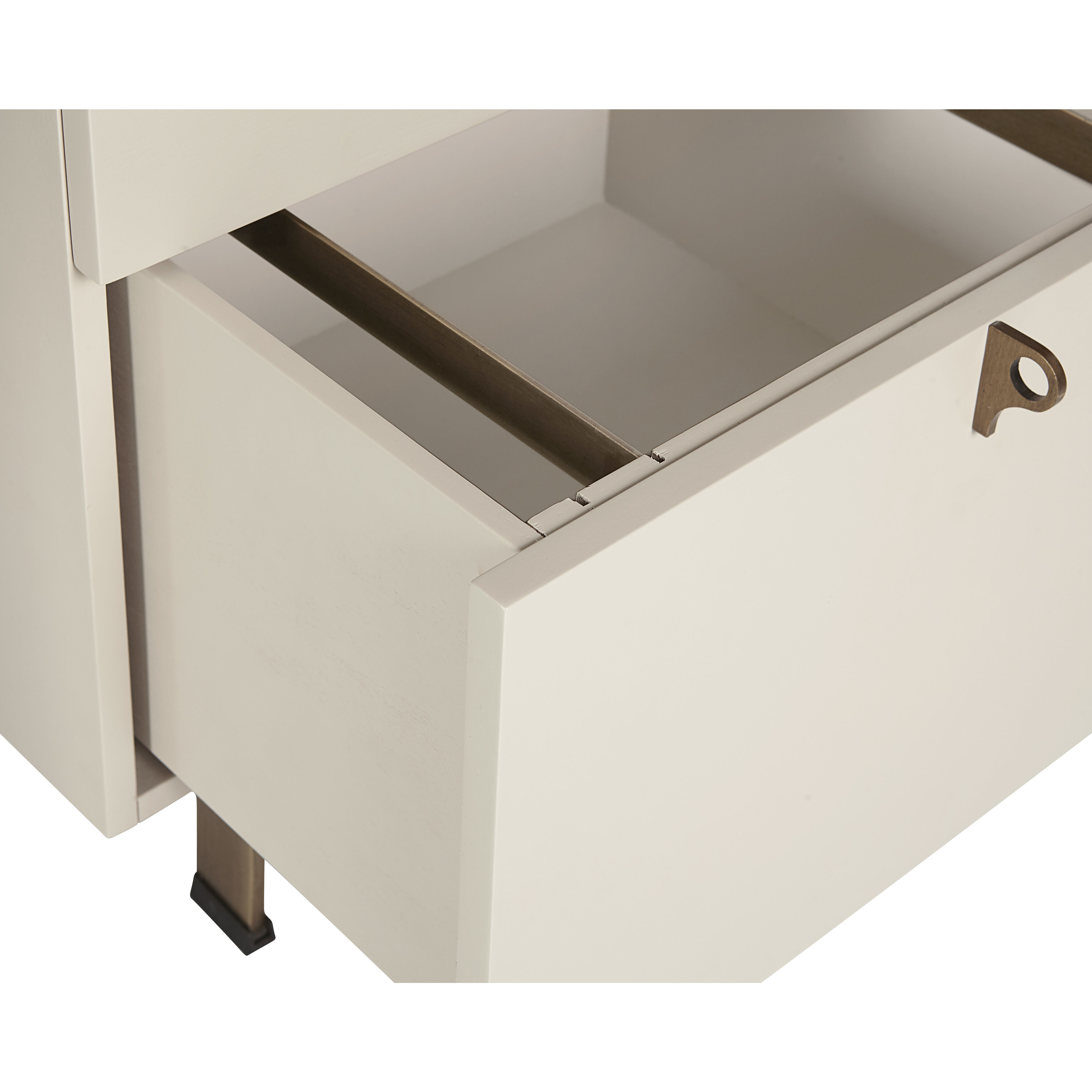 Celine 55 X 23.75 inch Cream Desk